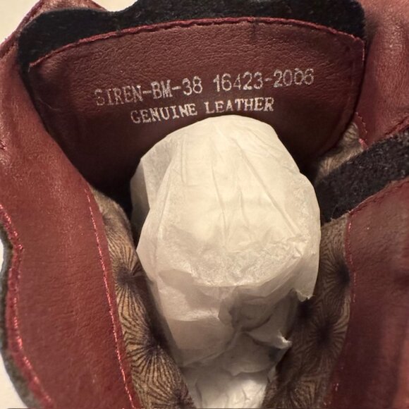 L' Artiste Siren Black Floral Side Zip Ankle Boots - Size 38 (7.5-8) New in Box - Picture 7 of 11